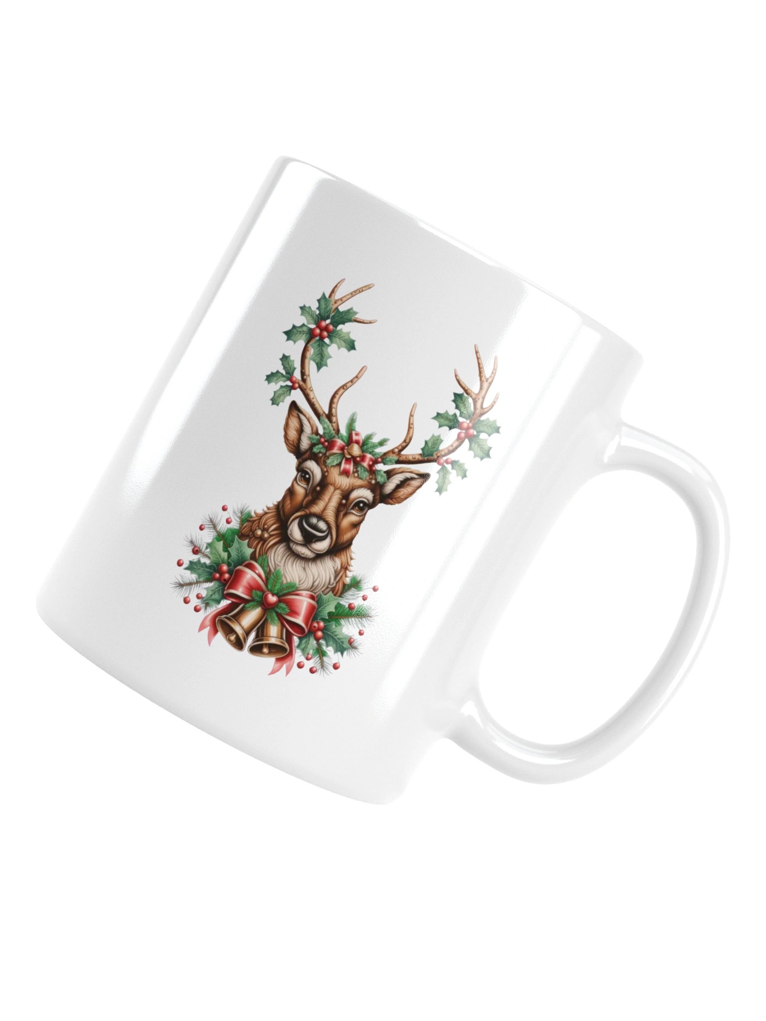 Reindeer and Holly Joy Coffee Mug product image (17)