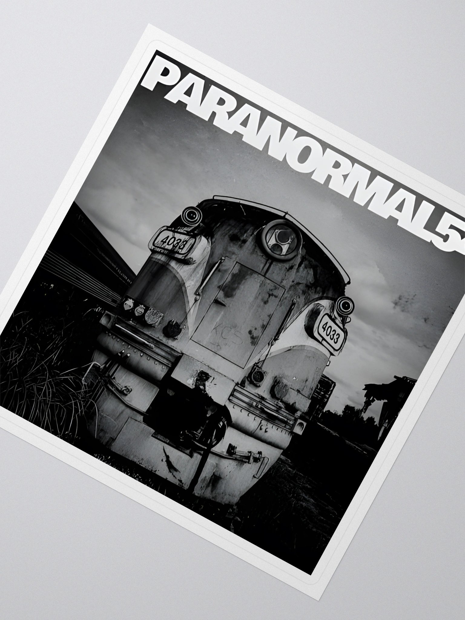 Gold Coast Railroad Museum Paranormal Investigation KISS Cut Sticker product image (2)