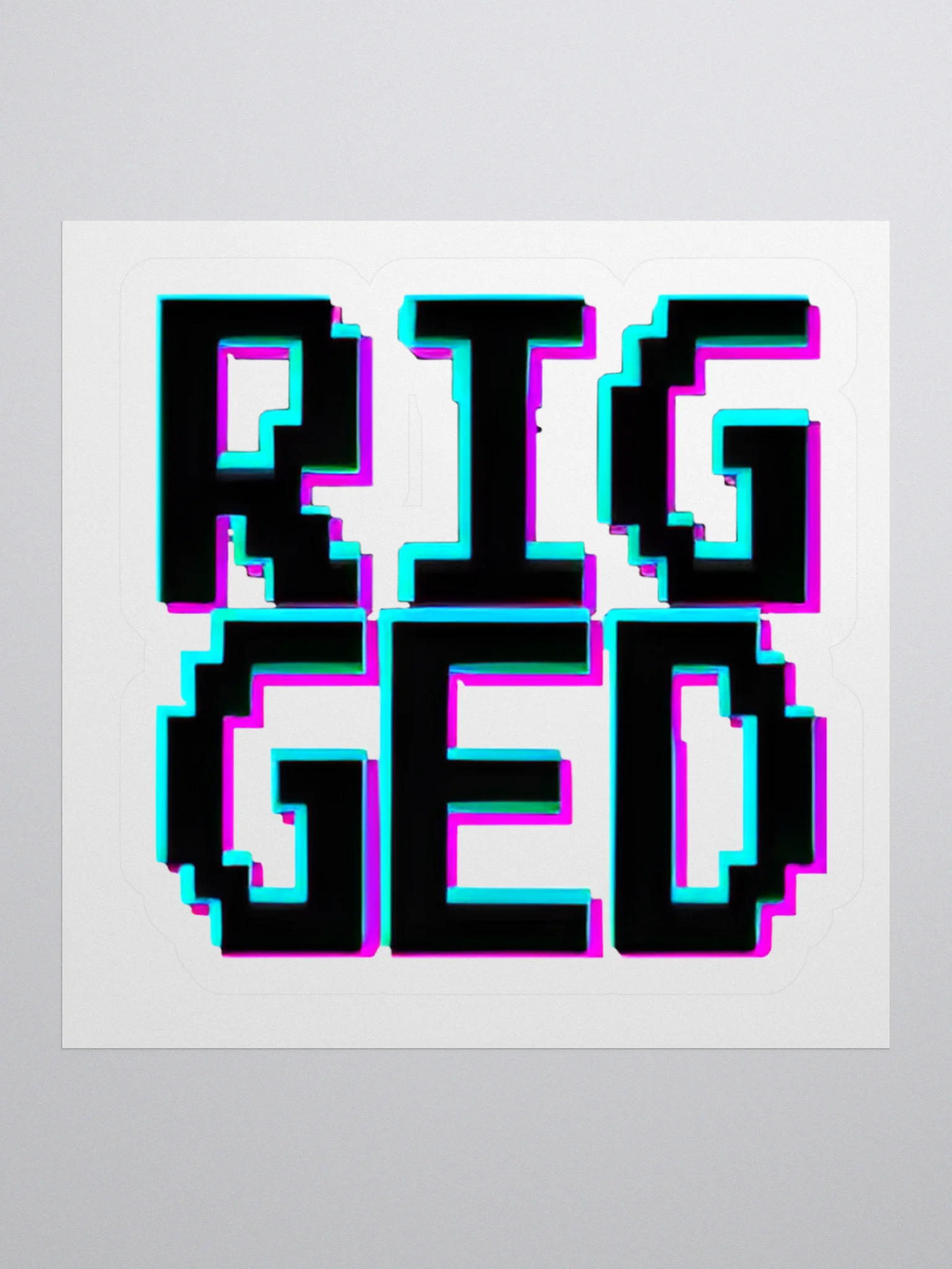 RIGGED.sticker-v1 product image (1)