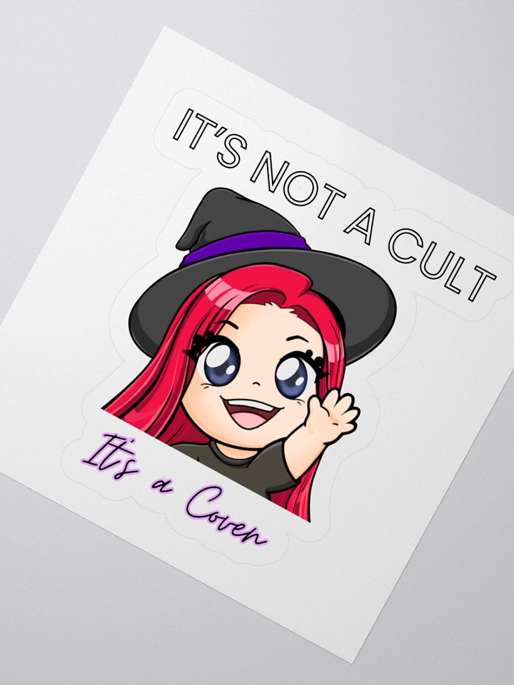 Not A Cult, Cover Sticker product image (5)