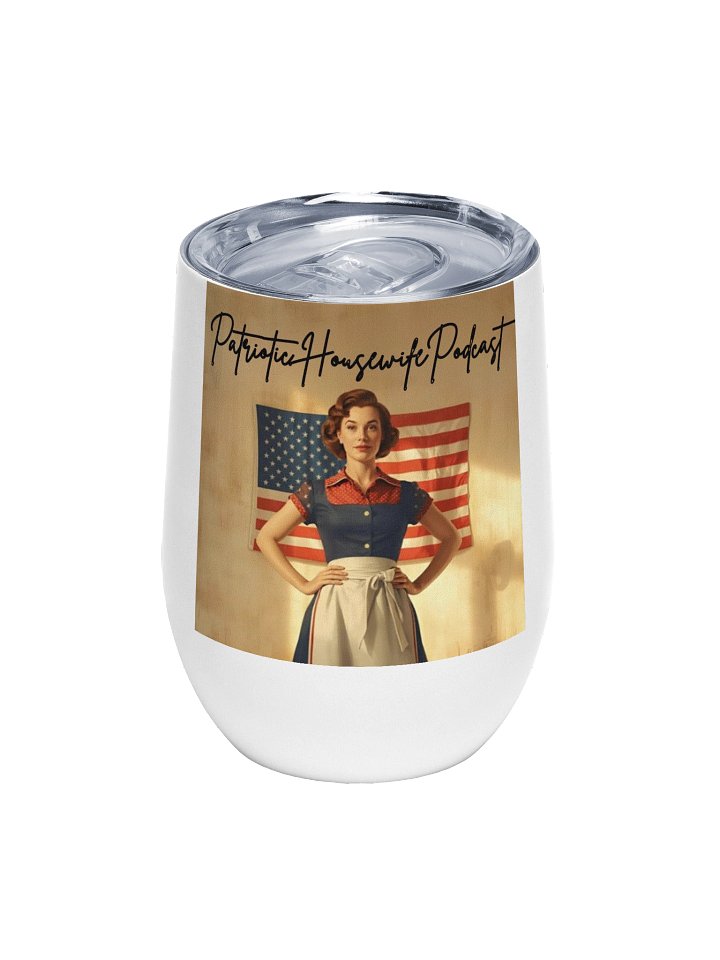 Patriotic Housewife OG Wine tumbler product image (1)