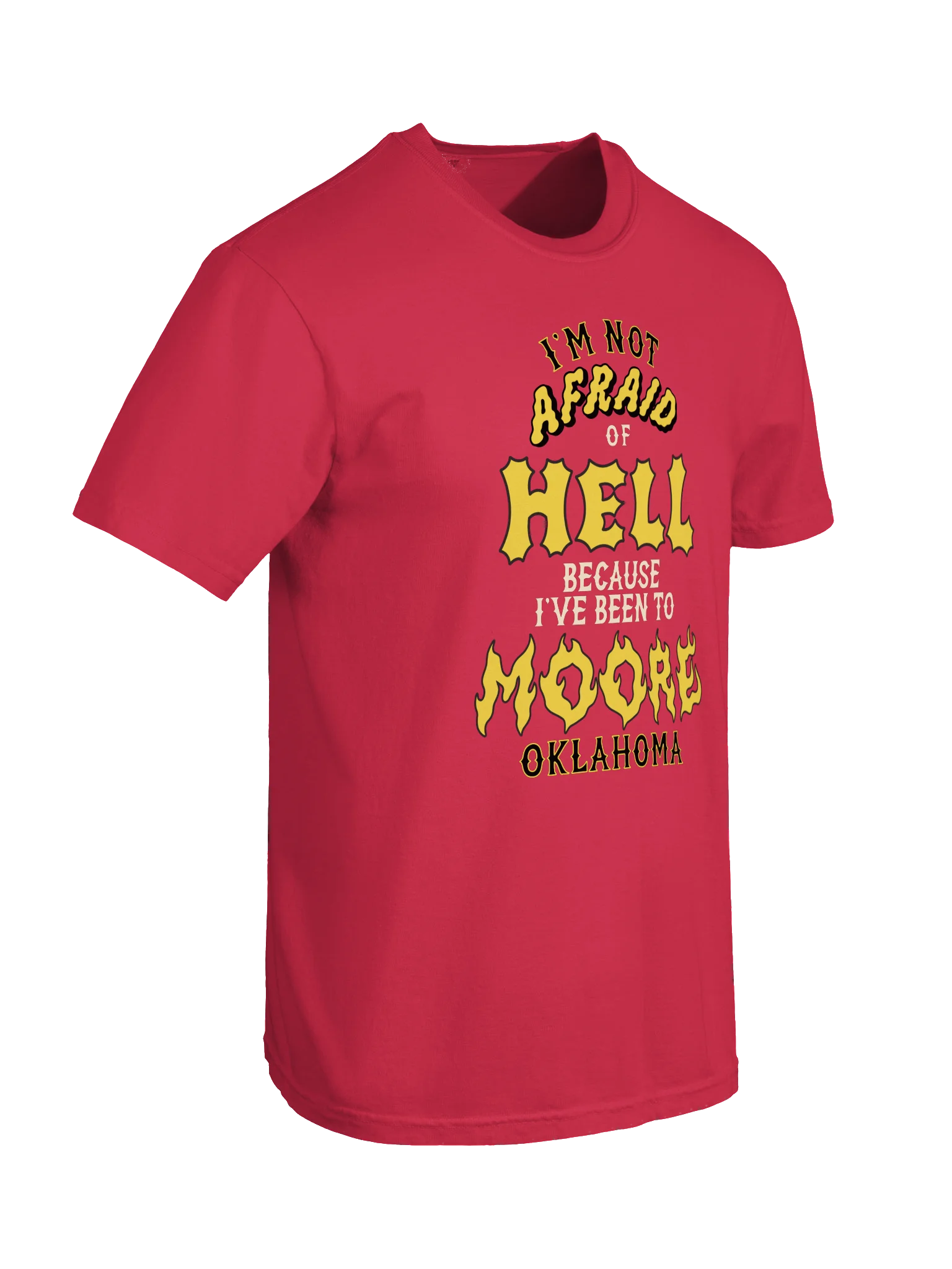 Welcome To Hell (Moore) Tee - Red product image (6)
