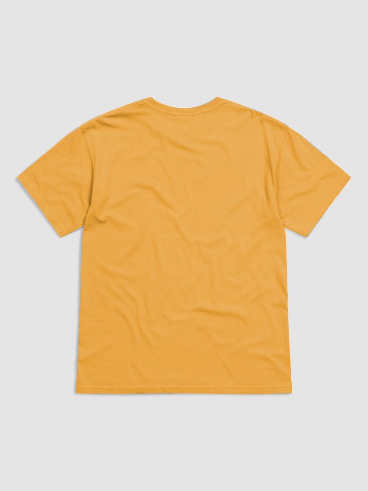 Columbia Road Market Heavyweight Cotton T-Shirt (Mustard) product image (2)