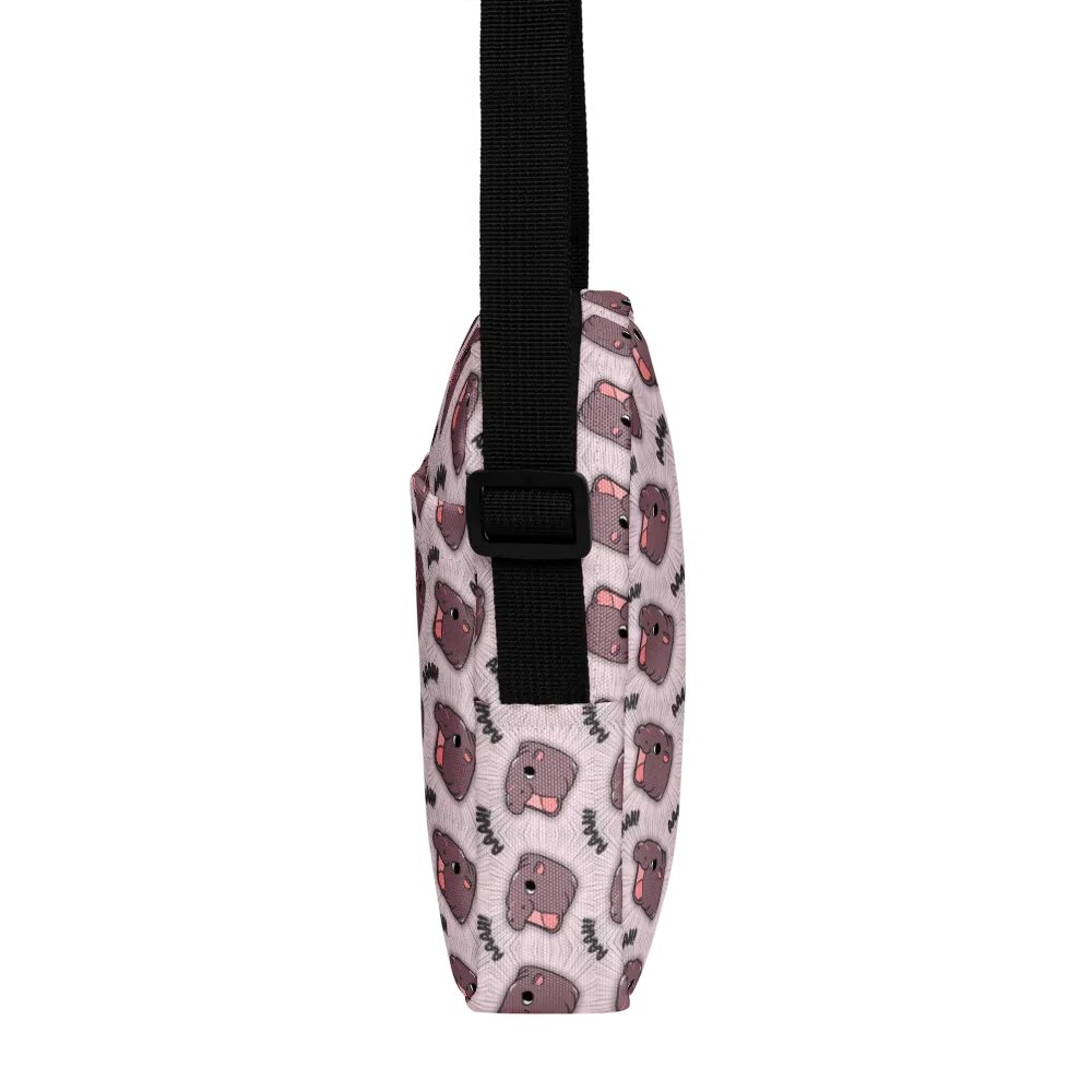 MOODENG'S PINK AAAH! UTILITY CROSSBODY BAG! product image (7)