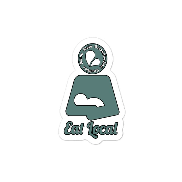 Eat Local MSBC 3"x4" Sticker product image (1)