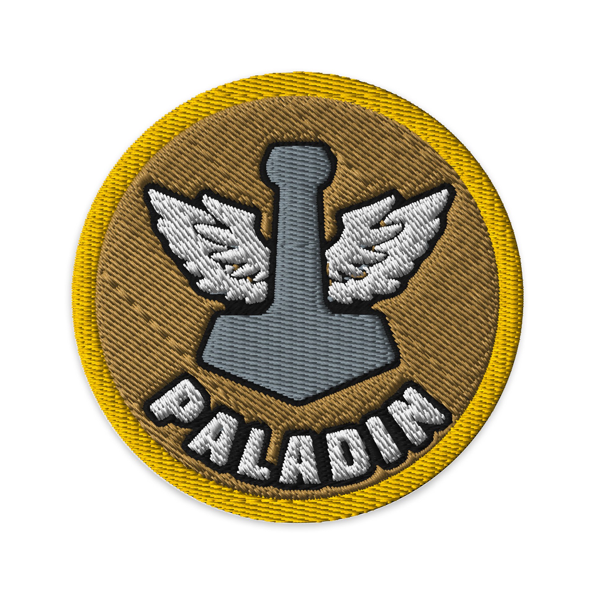 Battle Baubles Paladin Class Embroidered Patch product image (1)