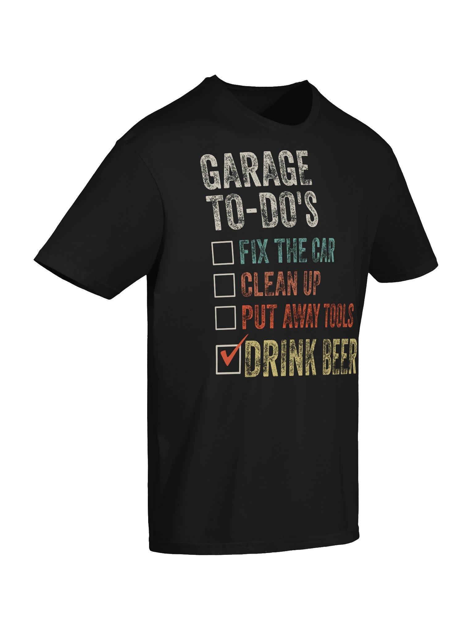 Garage To-Do’s Beer Checklist Tee product image (38)