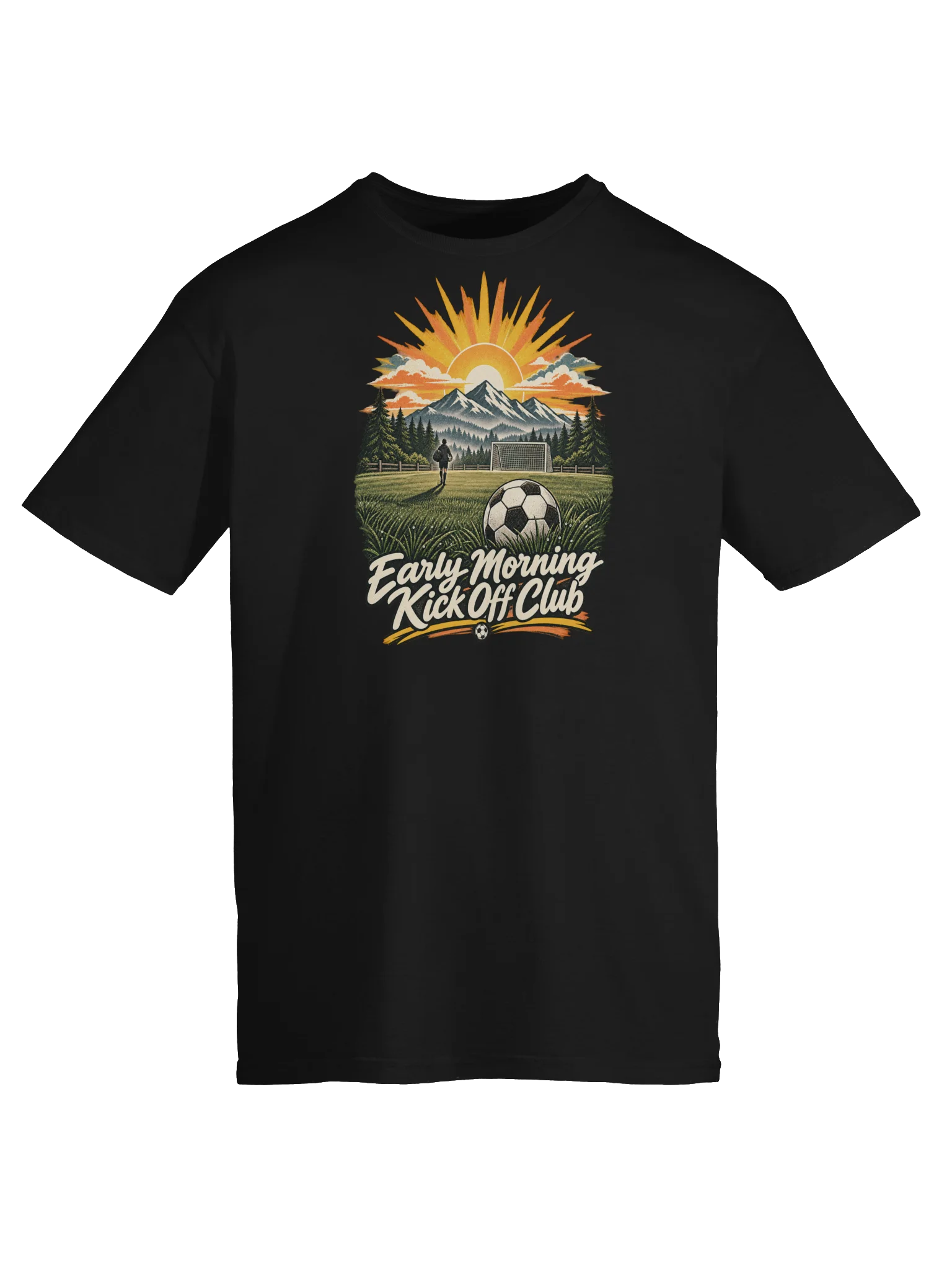 Early Morning Kick Off Club Soccer Tee product image (37)
