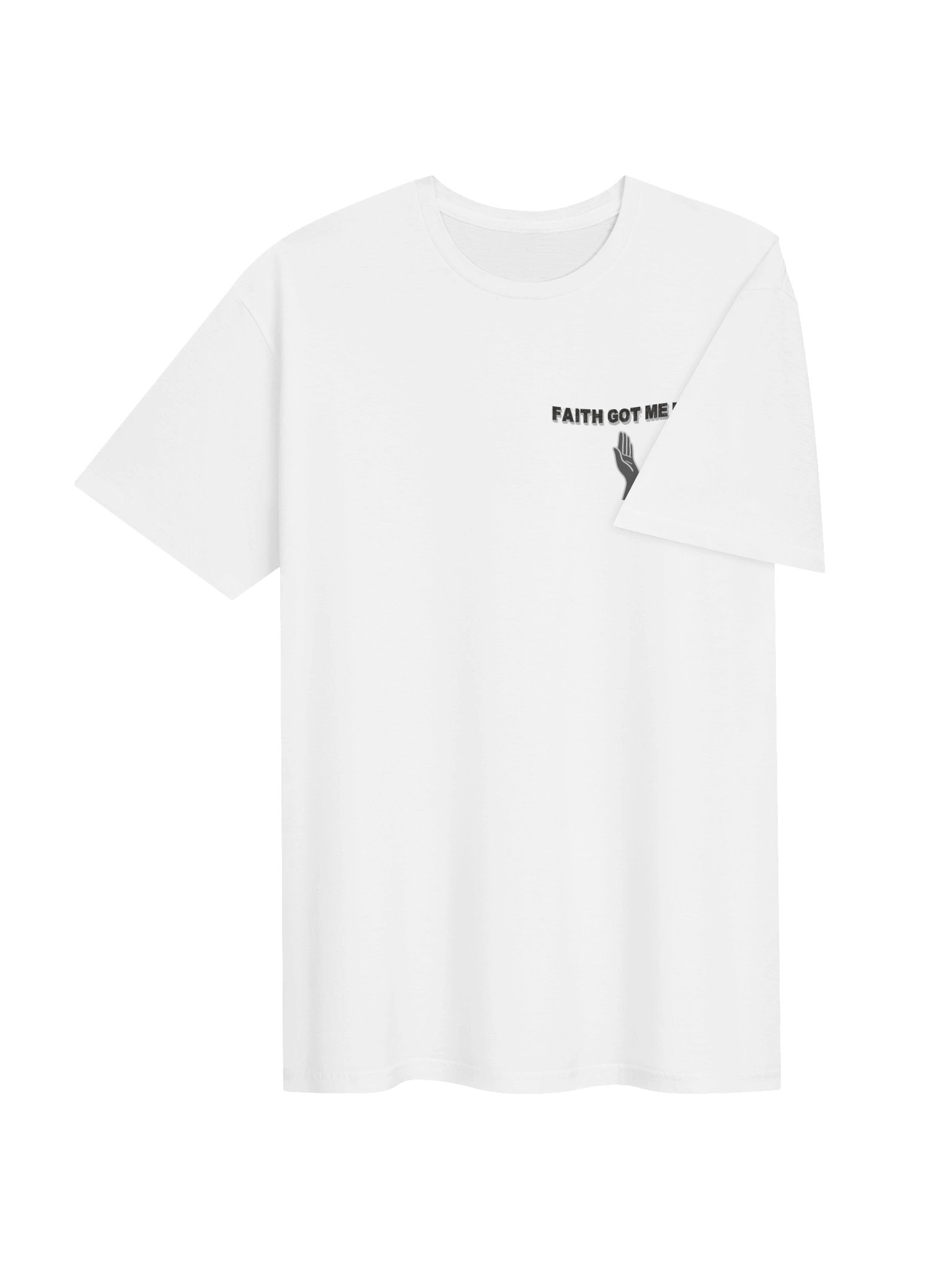 Faith Got Me Moving Minimalist Unisex T-Shirt product image (8)