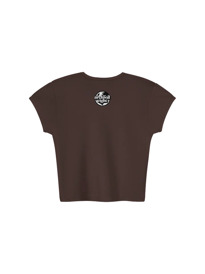 Womens Baby Rib Crop Top product image (2)