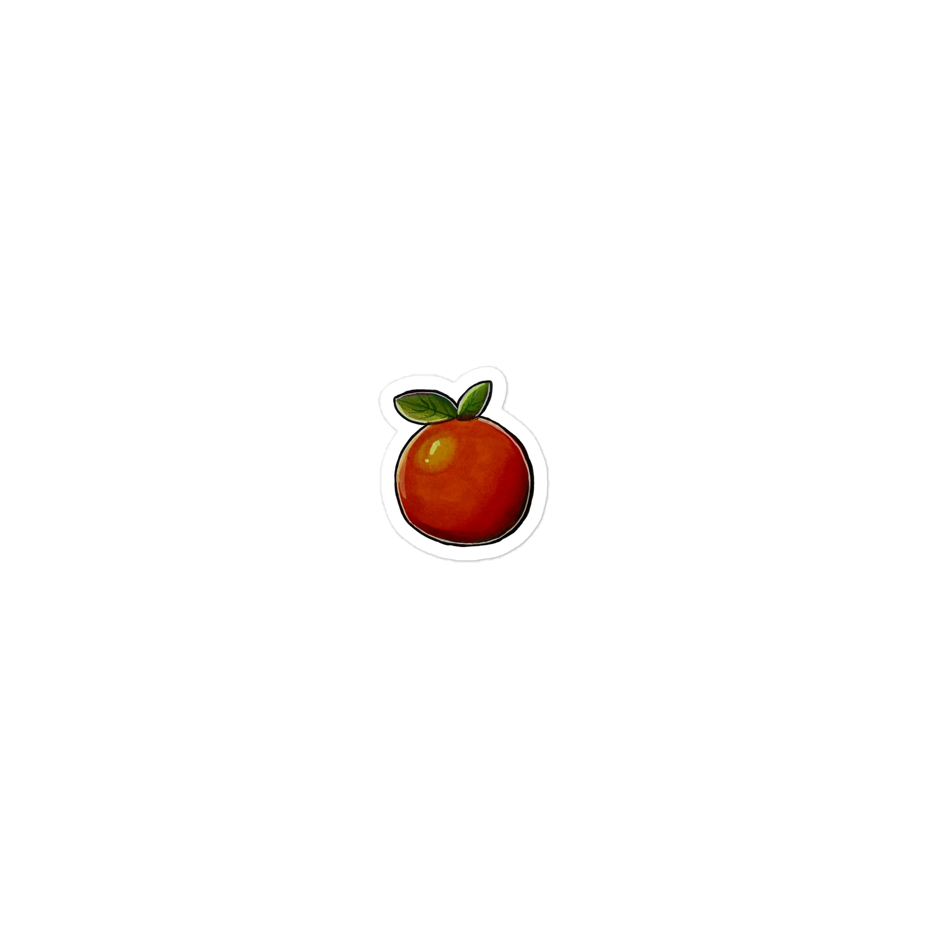 Fruit Series Sticker #2 - Orange product image (3)