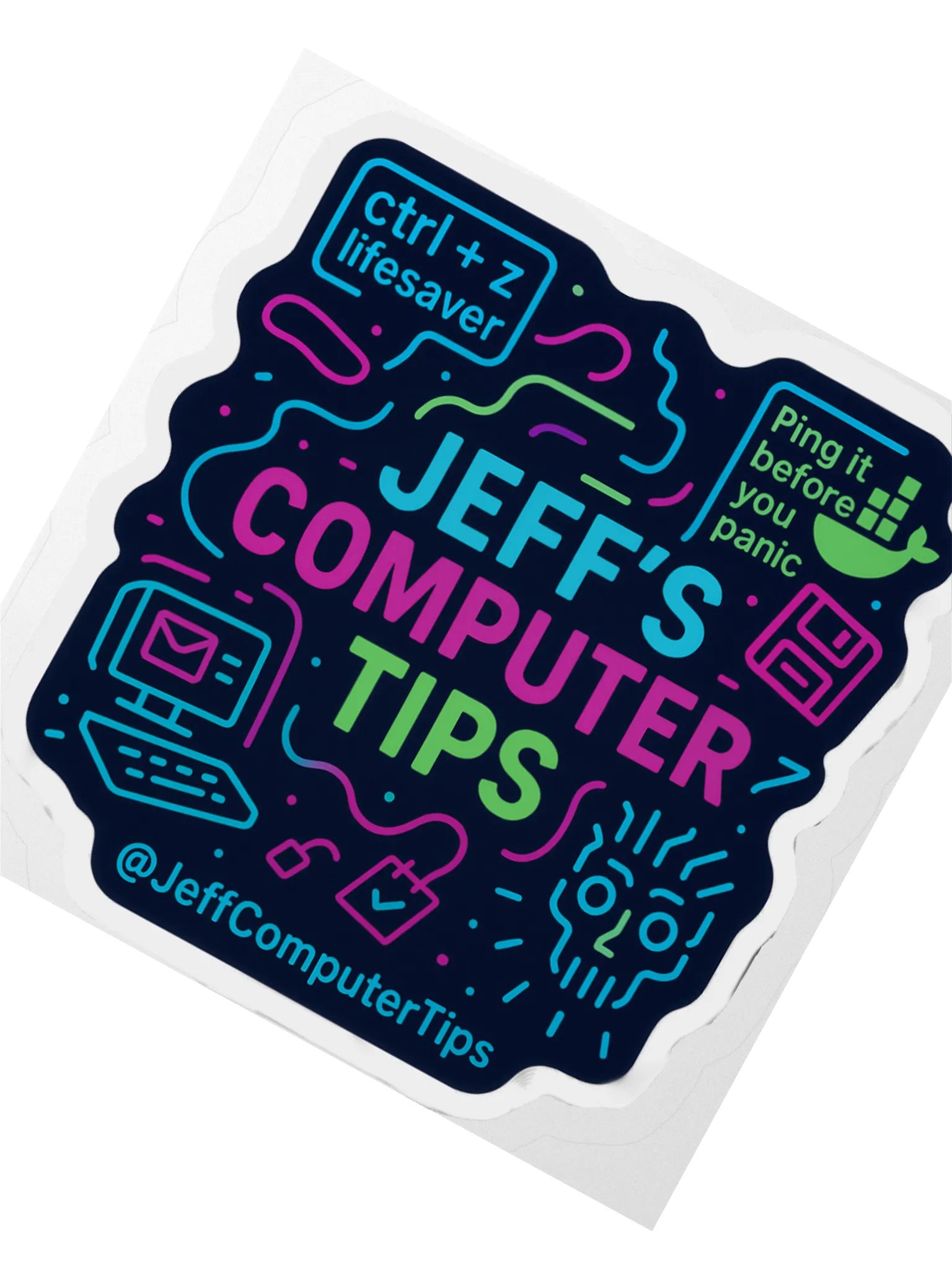 Jeff’s Computer Stickers product image (2)