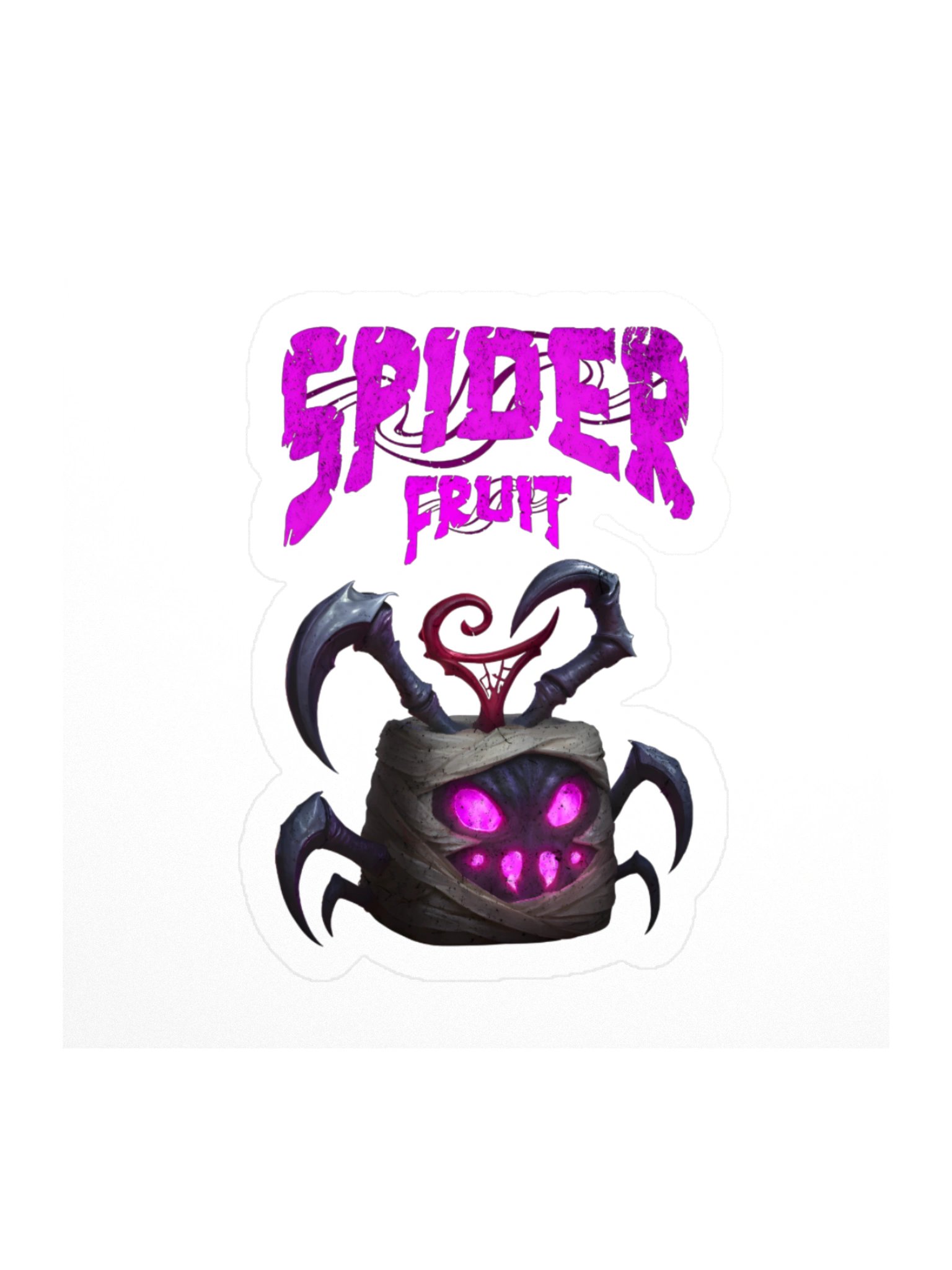 Spider Fruit Sticker 3x3" Blox Fruits Gamer Gift For Kids product image (1)