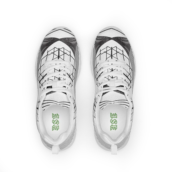 Geometric Flux – Cyber Grid Sneaker Women's Sneakers product image (2)