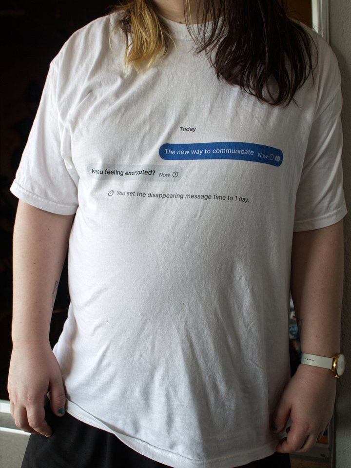 Are you feeling encrypted? tee product image (1)