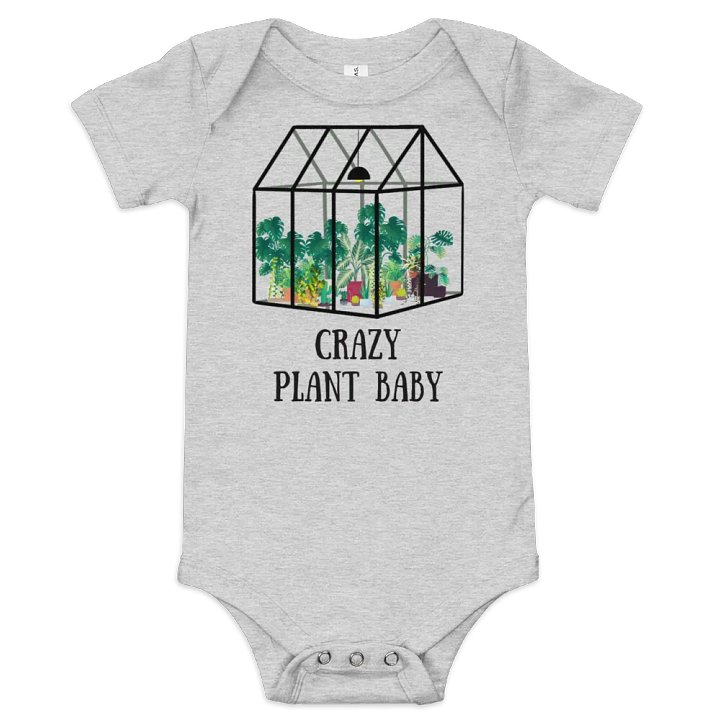 Crazy Plant Baby Body Suit product image (1)