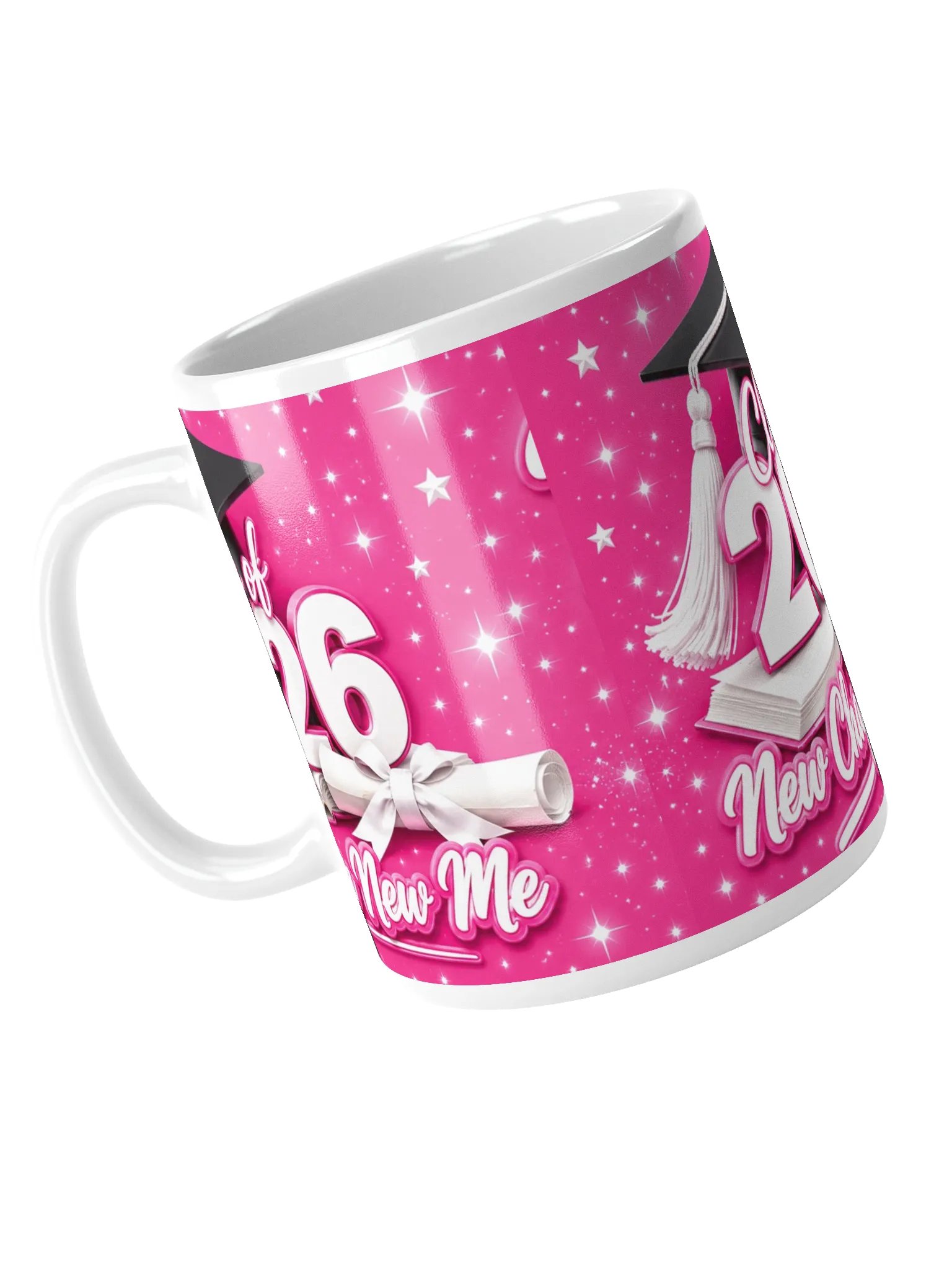 Class of 2026 — White Glossy Graduation Mug 11oz product image (5)