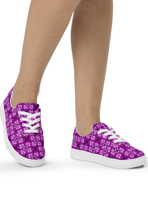 Geometric Fusion Lace-Up Shoes product image (5)