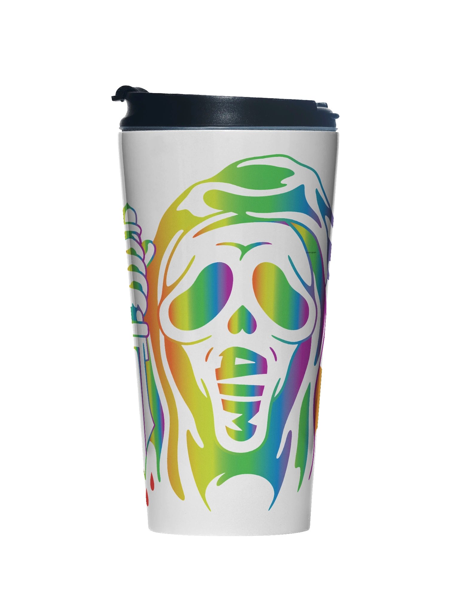 Rainbow Ghost - Stainless Steel Travel Mug product image (1)