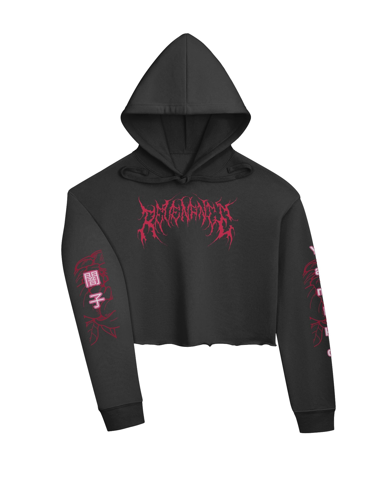 Racing Yamiko V1 (crop top hoodie) product image (3)