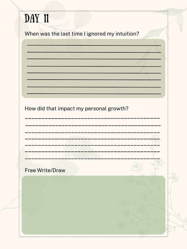 Reflect, Reset, and Grow: The 30-Day Journal Series for Personal Growth product image (2)
