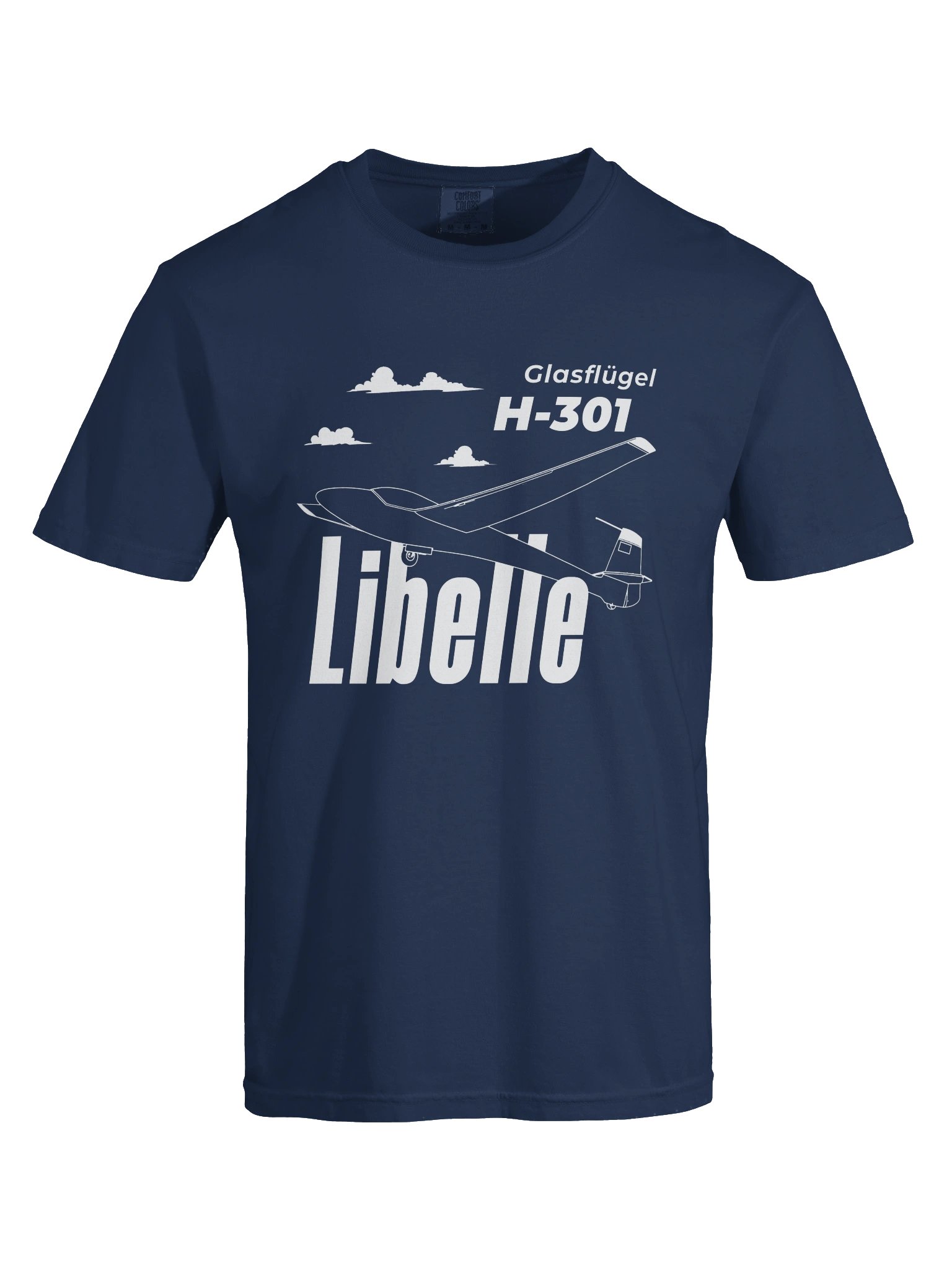 Glasflügel H-301 Libelle Sailplane T-Shirt product image (153)