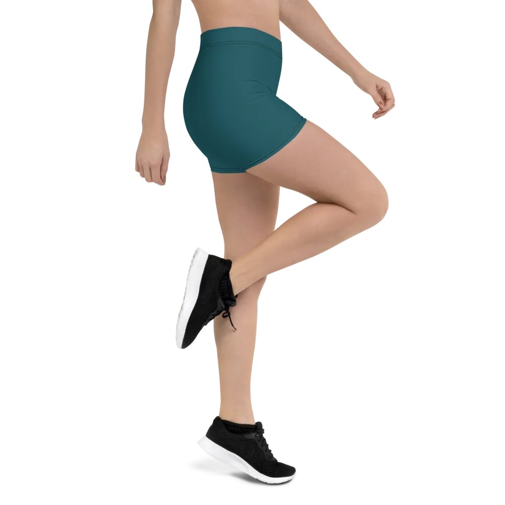 Teal Training Shorts product image (5)