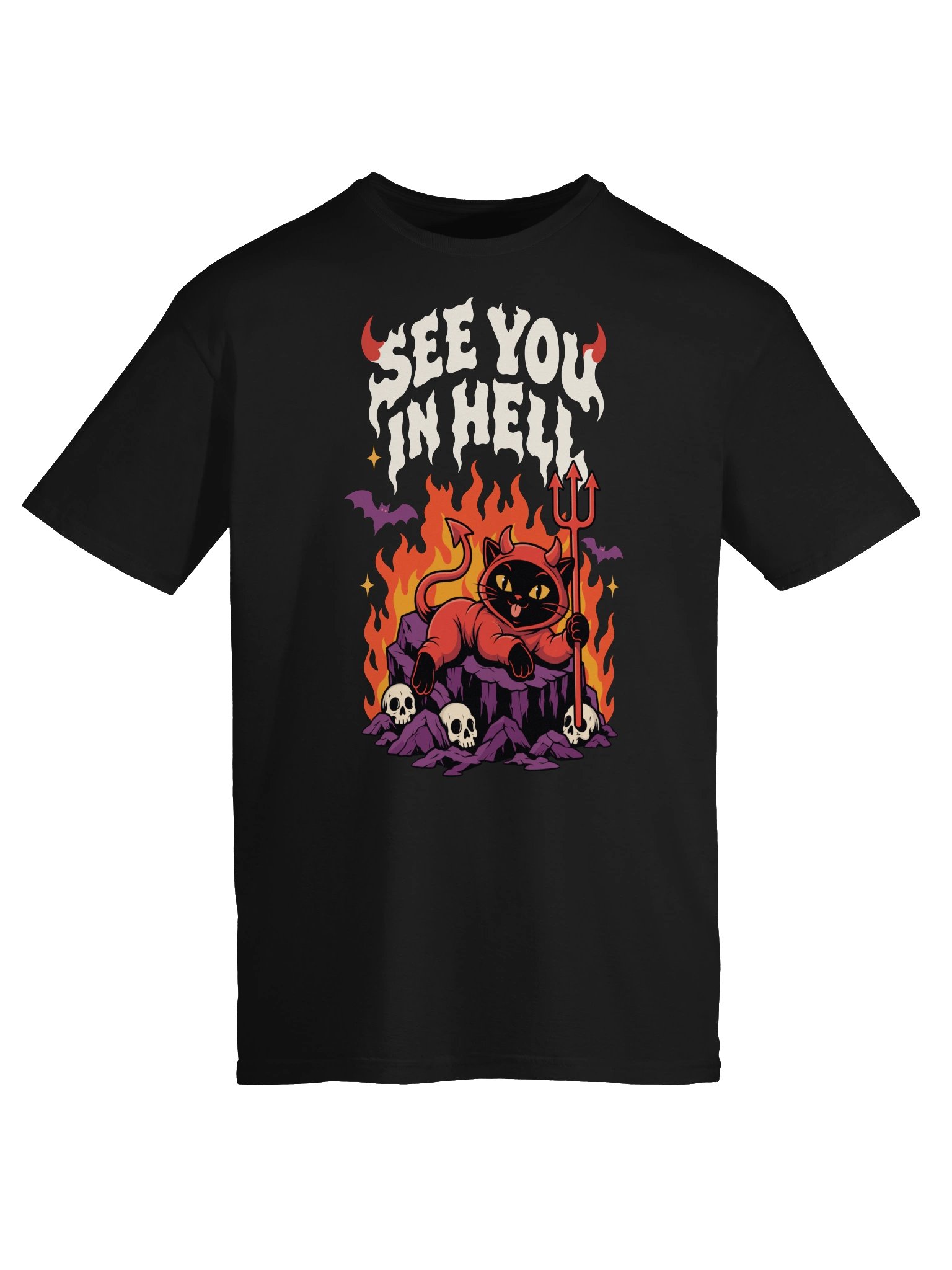 See You in Hell Void Cat Shirt product image (46)