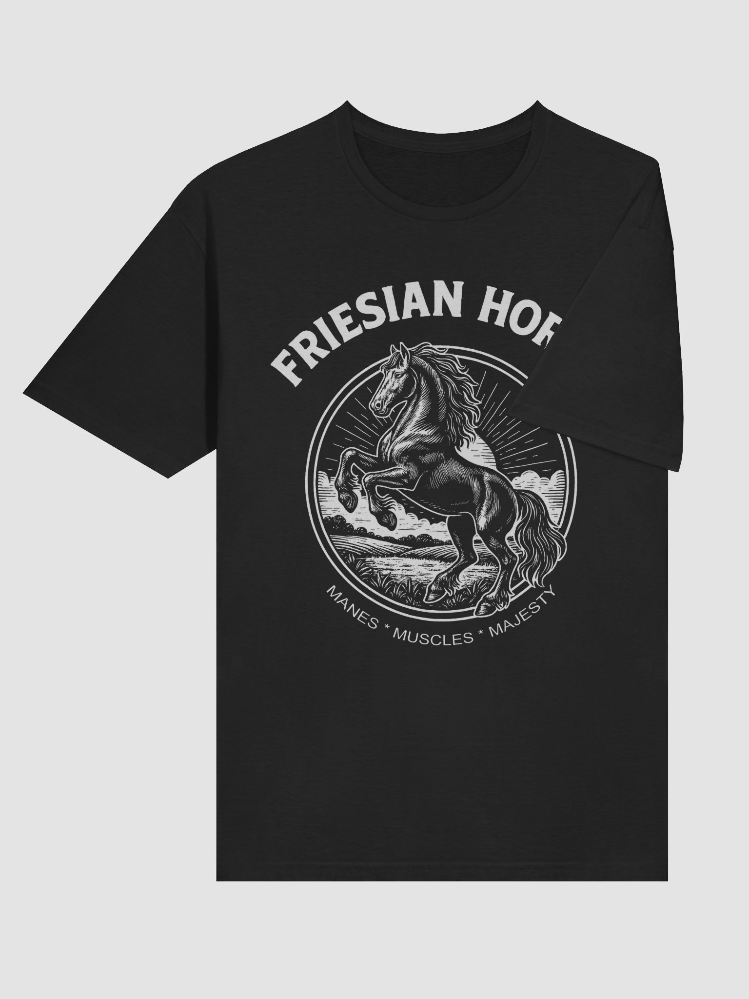Friesian Horse - Shirt product image (7)