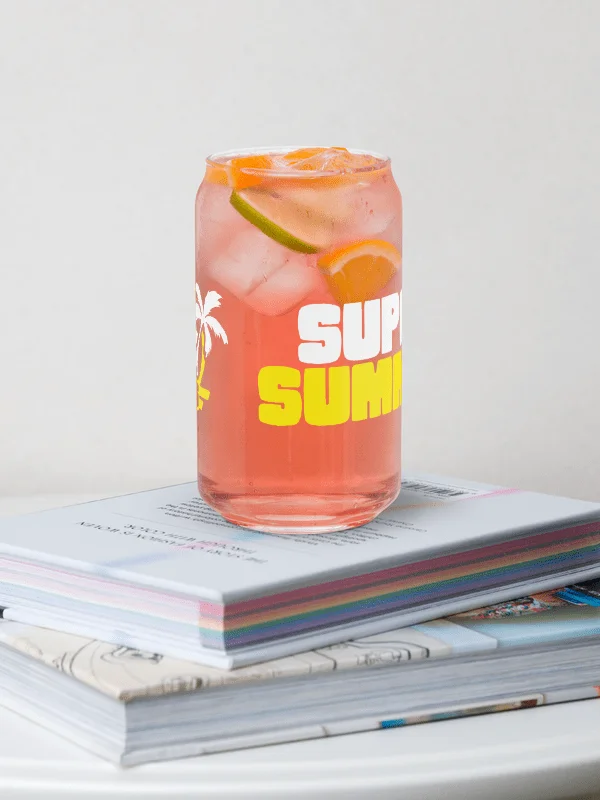 S.E.S Super Summer 26 - Yellow Logo Can Glass product image (1)