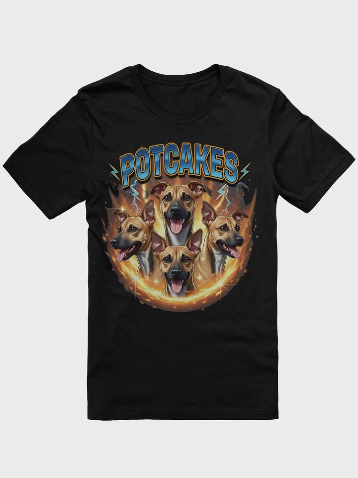 Bootleg Rap Tee Shirt- Potcake Dog Tshirt product image (1)