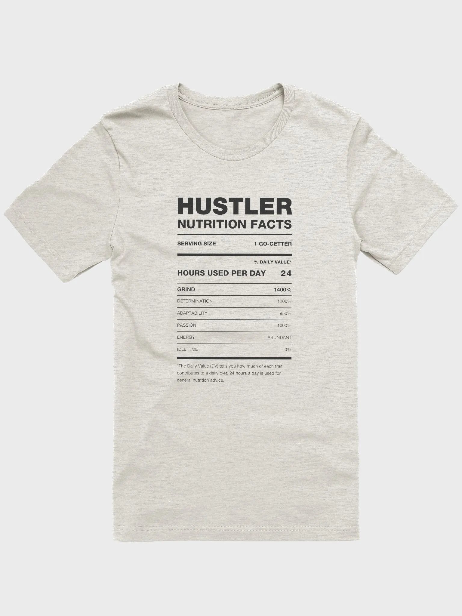 HUSTLER Nutrition Facts Supersoft Tee product image (11)