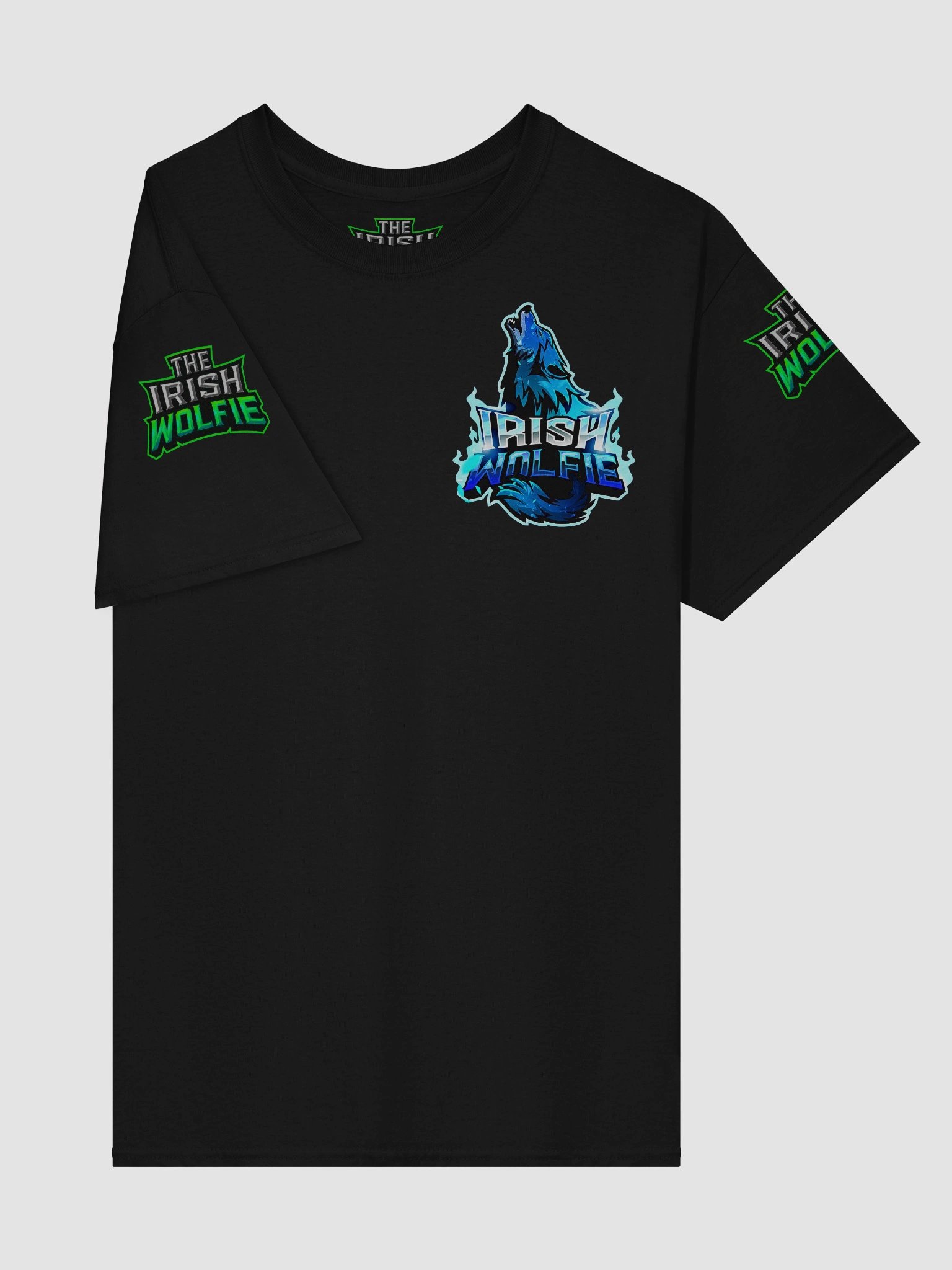 Official Irish Wolfie Minimal T-Shirt v2 (Printed Version) product image (4)