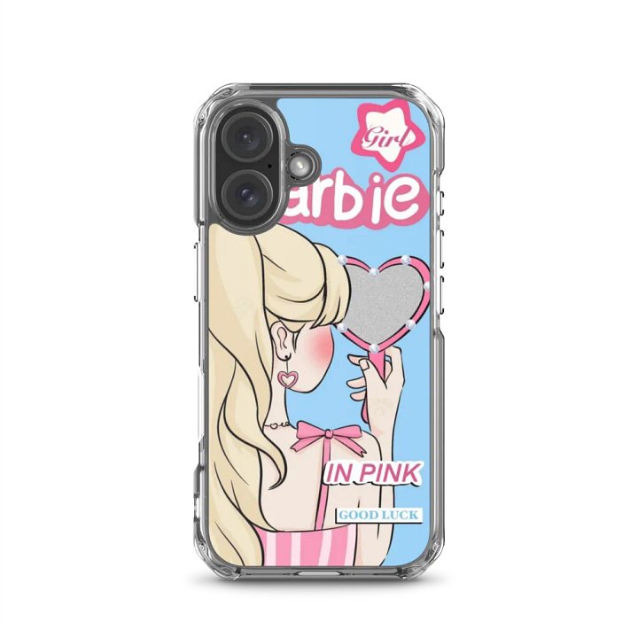 Barbie Pink Heart iPhone Case product image (15)