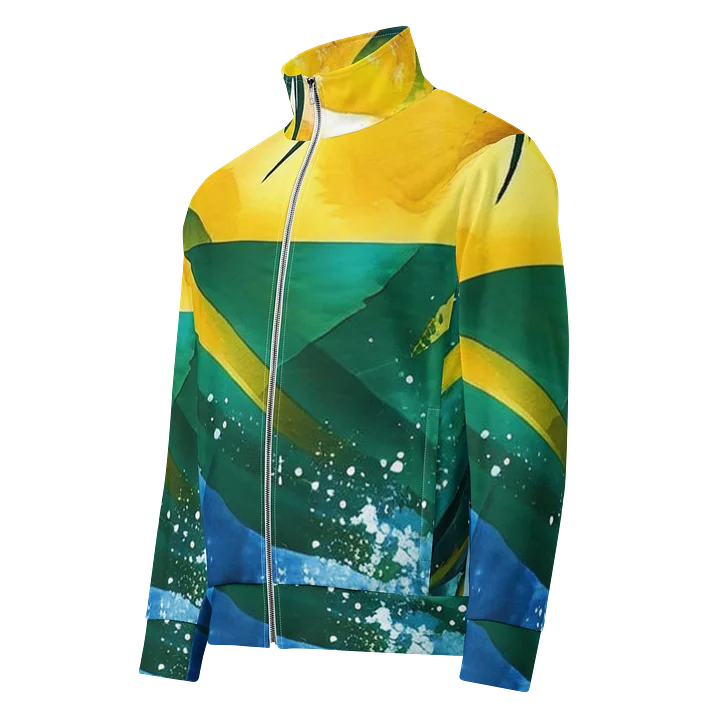 Abstract Diplomat Print - SVG - Caribbean Apples | Unisex Track Jacket product image (1)