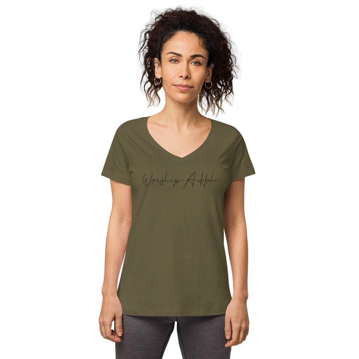 Worship-a-holic V-Neck product image (2)