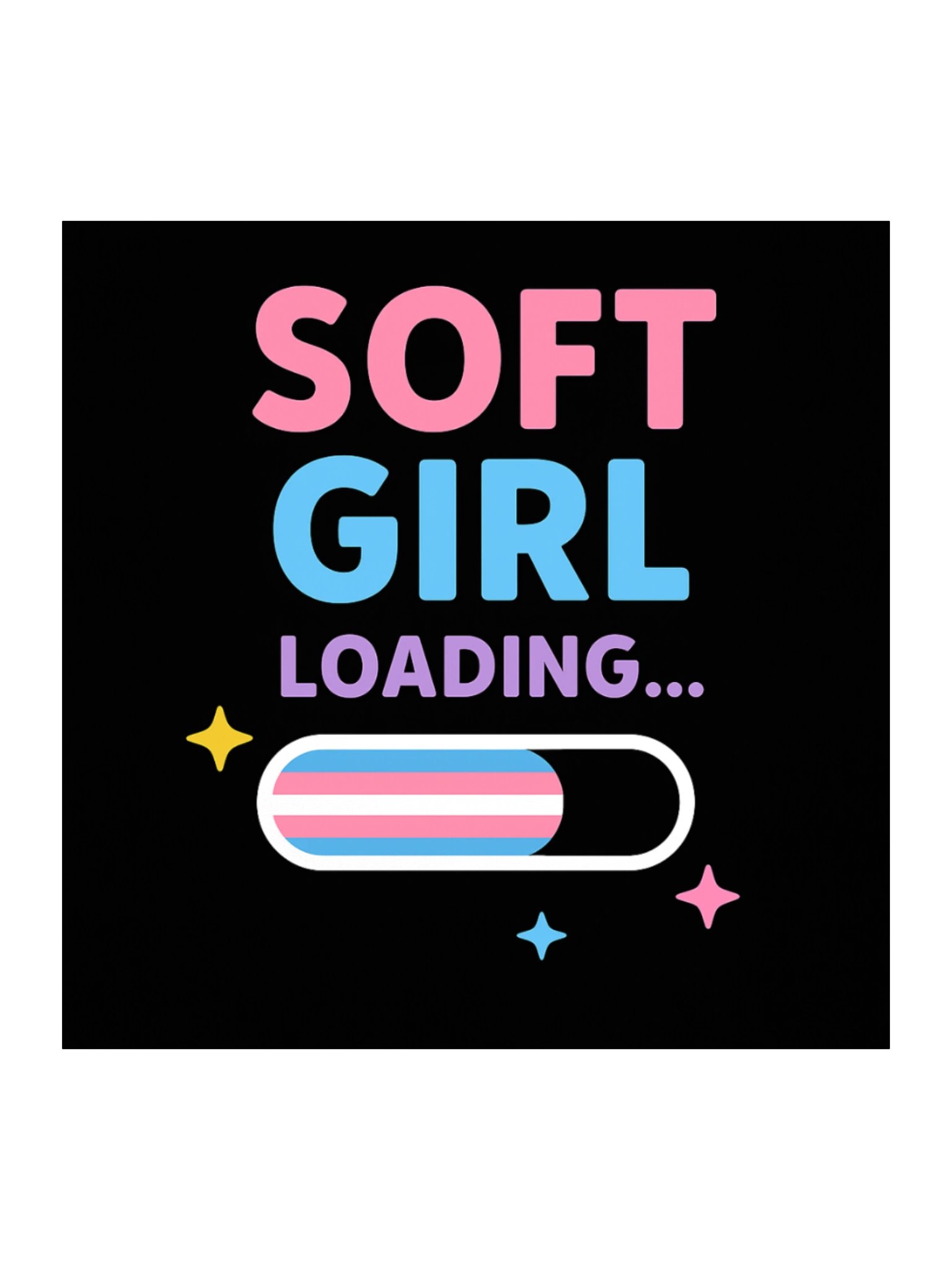 Soft Girl Loading… Sticker product image (2)