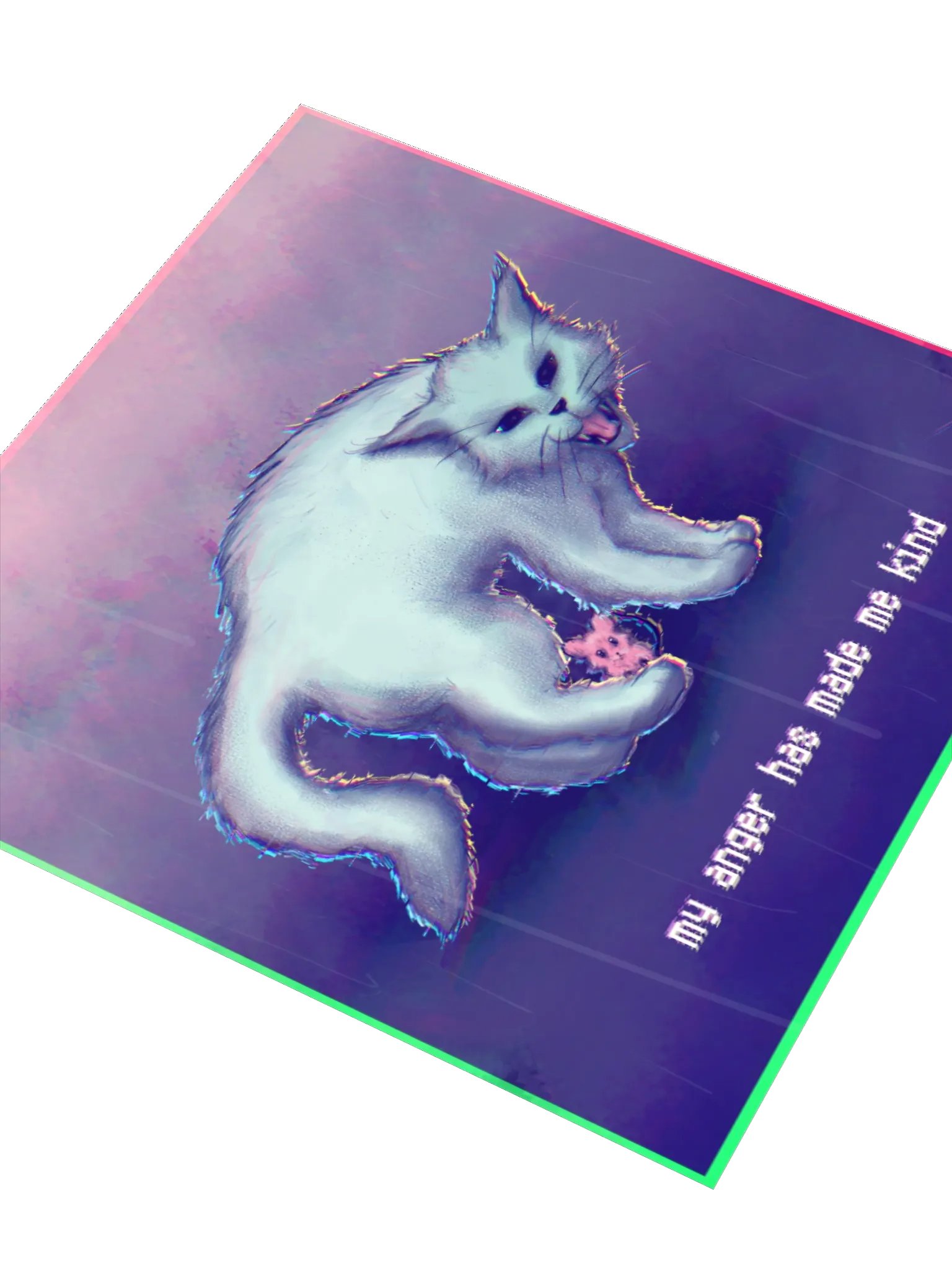 Kindness Cat Sticker product image (3)