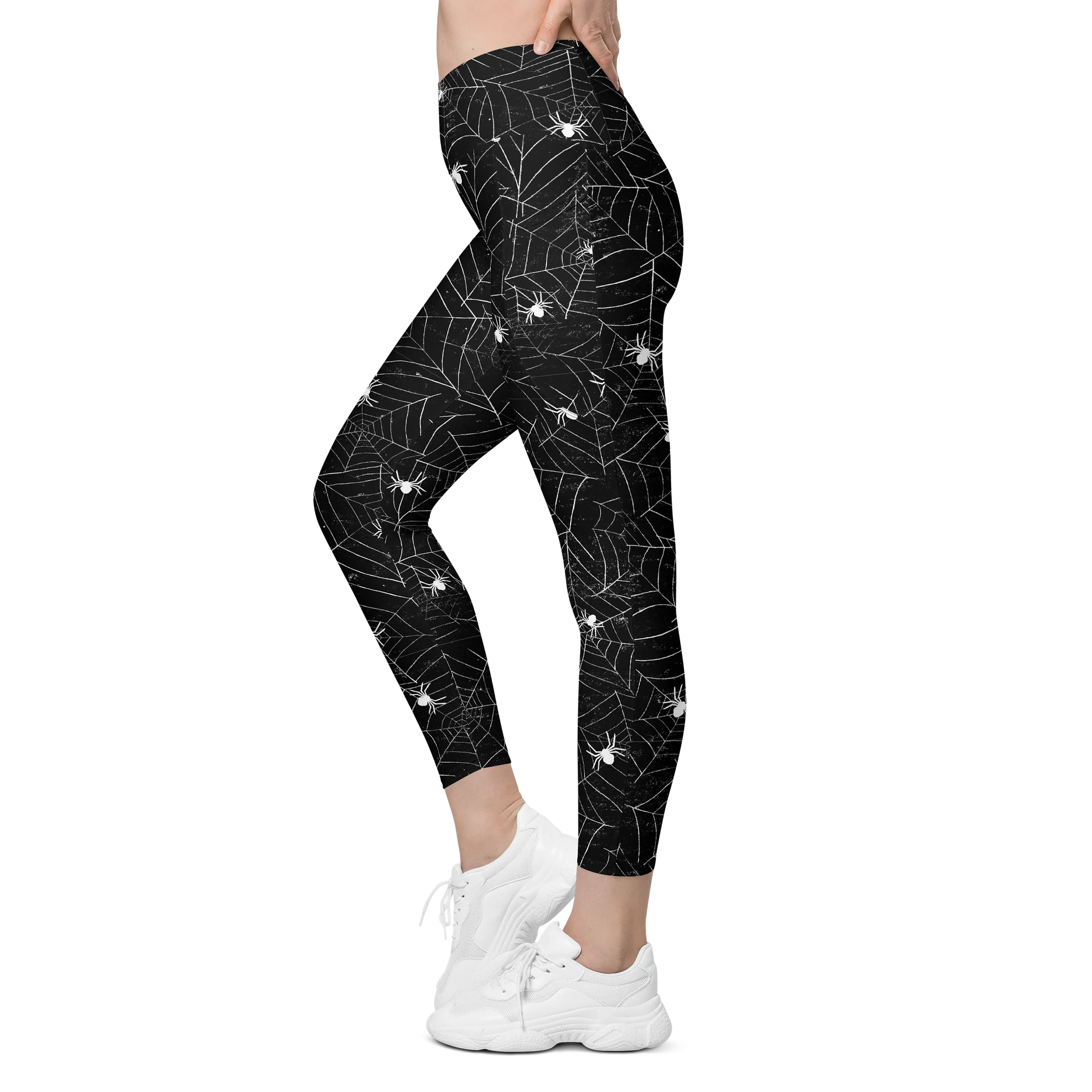 Spider Leggings with Pockets product image (4)