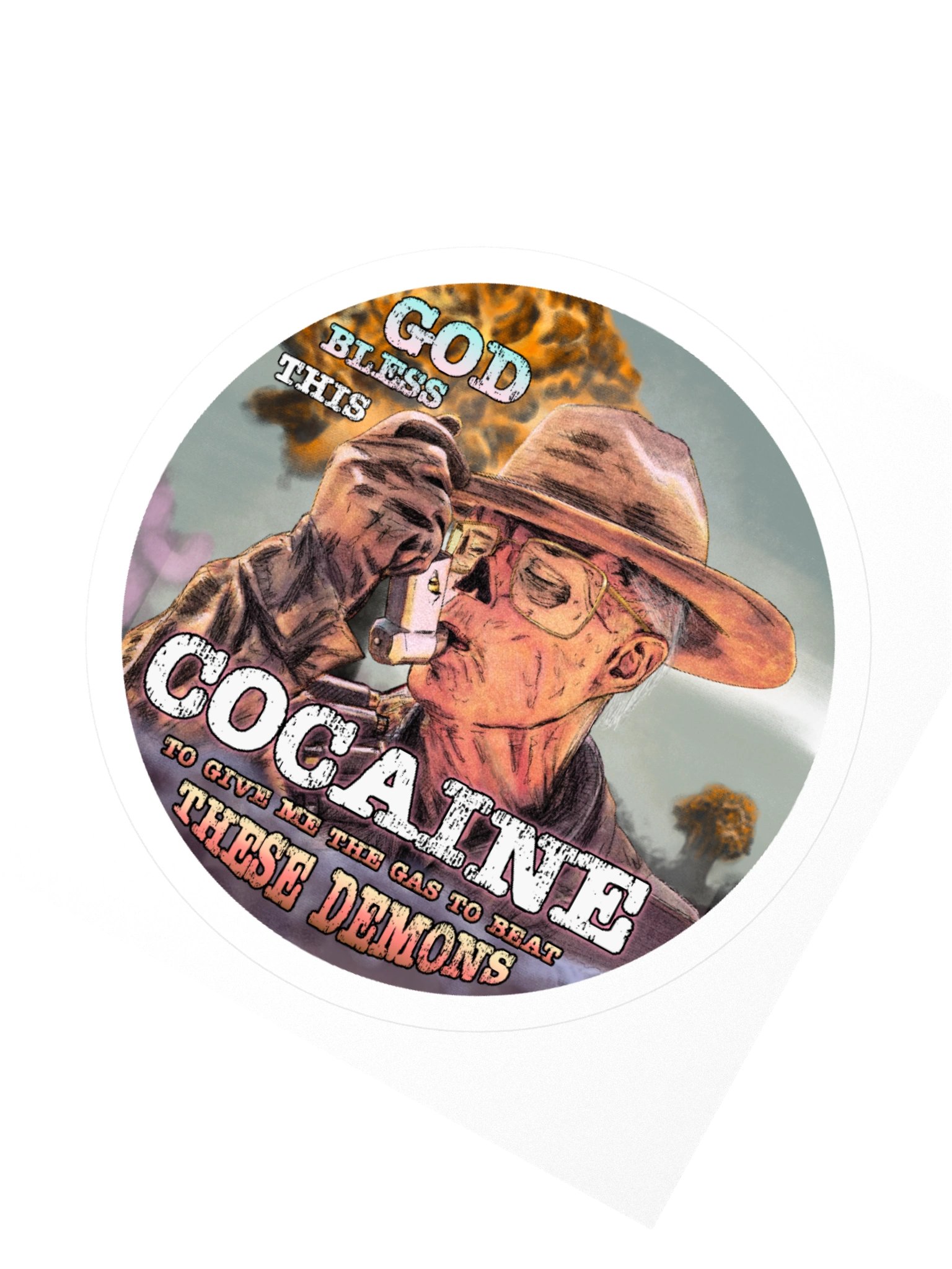 Uncle Baby Billy the Ghoul Sticker product image (6)