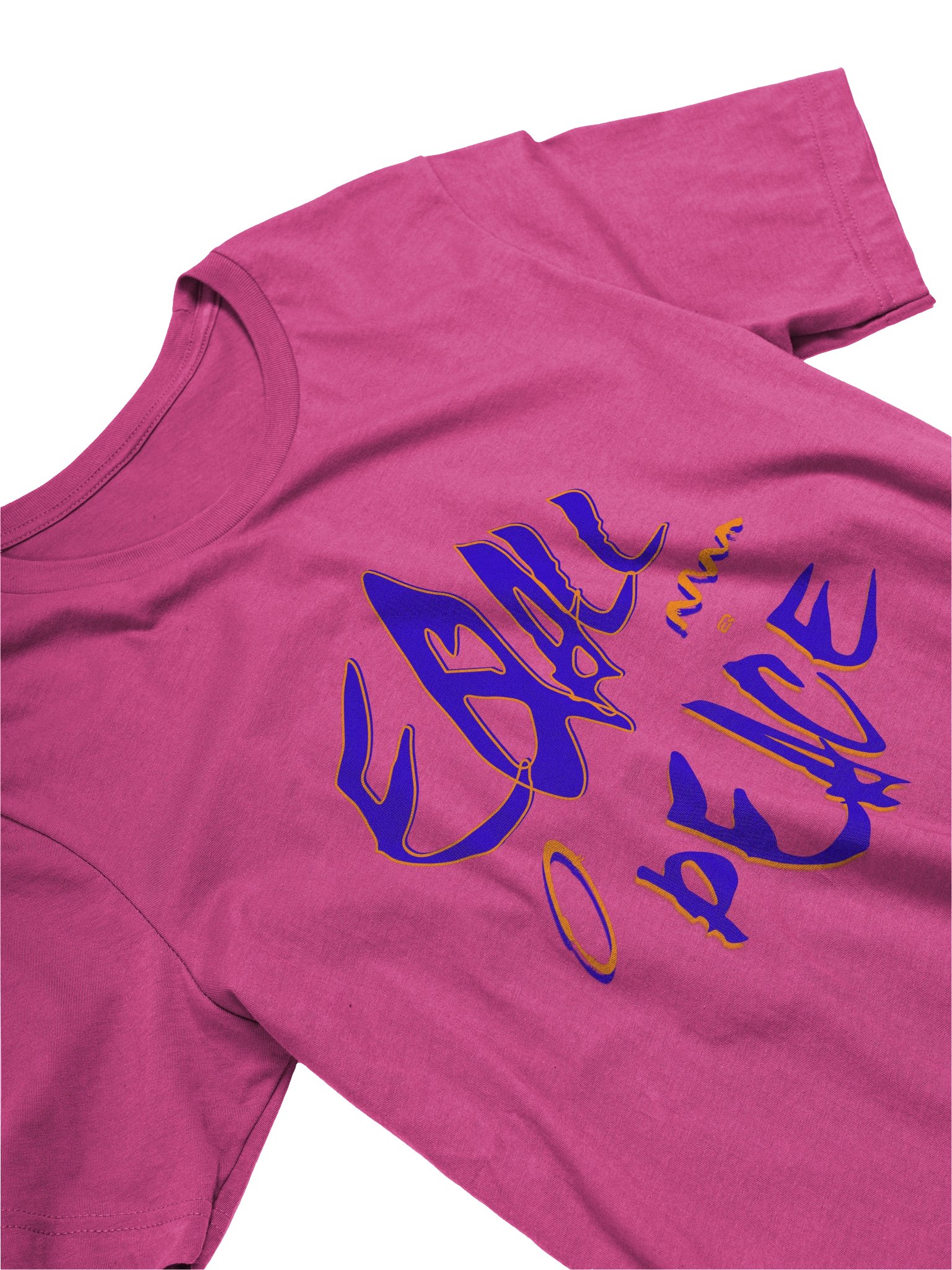 EQuALL Peace_Bella + Canvas Unisex T-shirt_R3CVR.i by EQALL® Essentials_Blue product image (13)