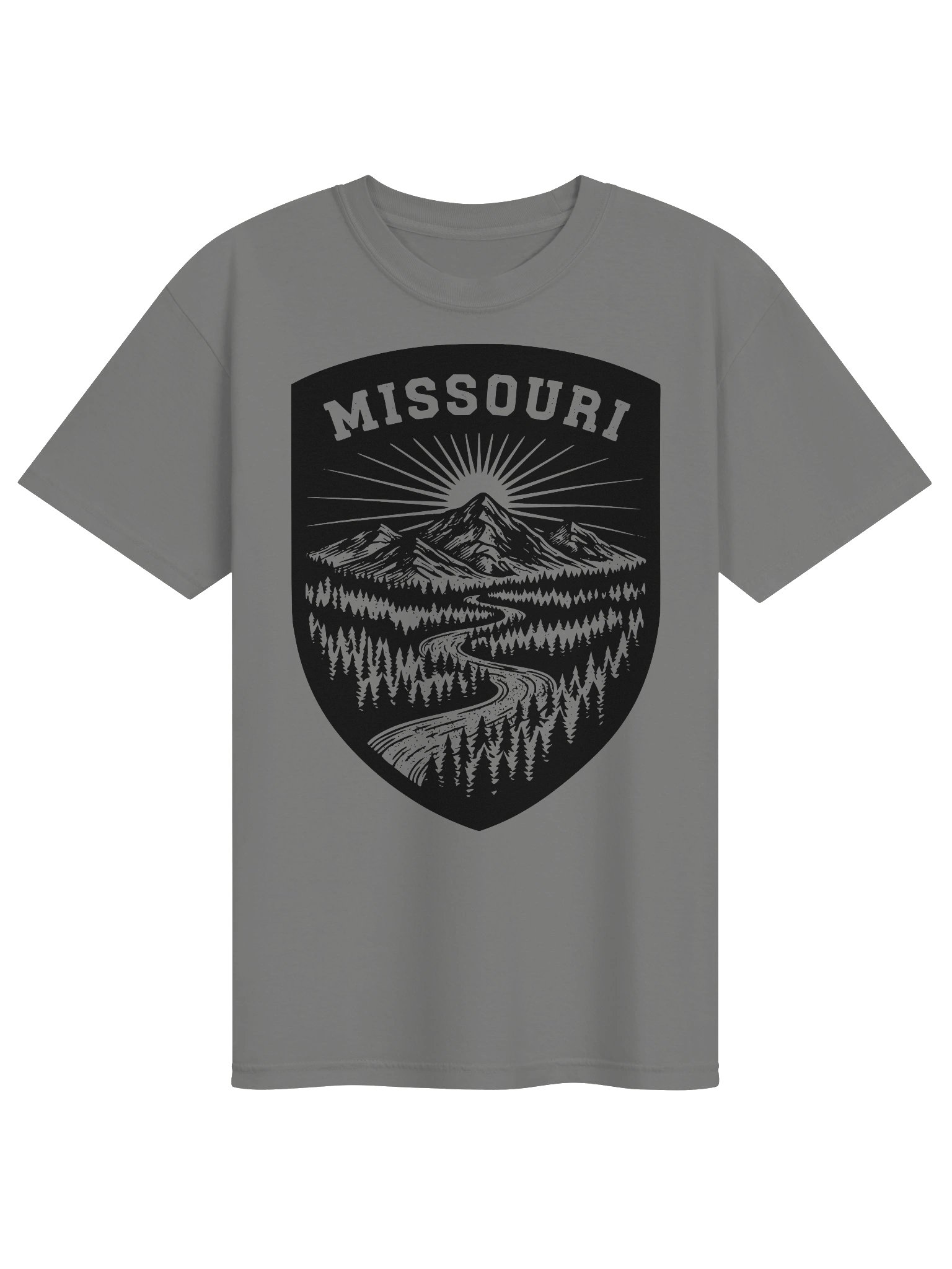 Missouri Mountain Forest T-Shirt | Vintage Outdoor State Pride Tee product image (9)