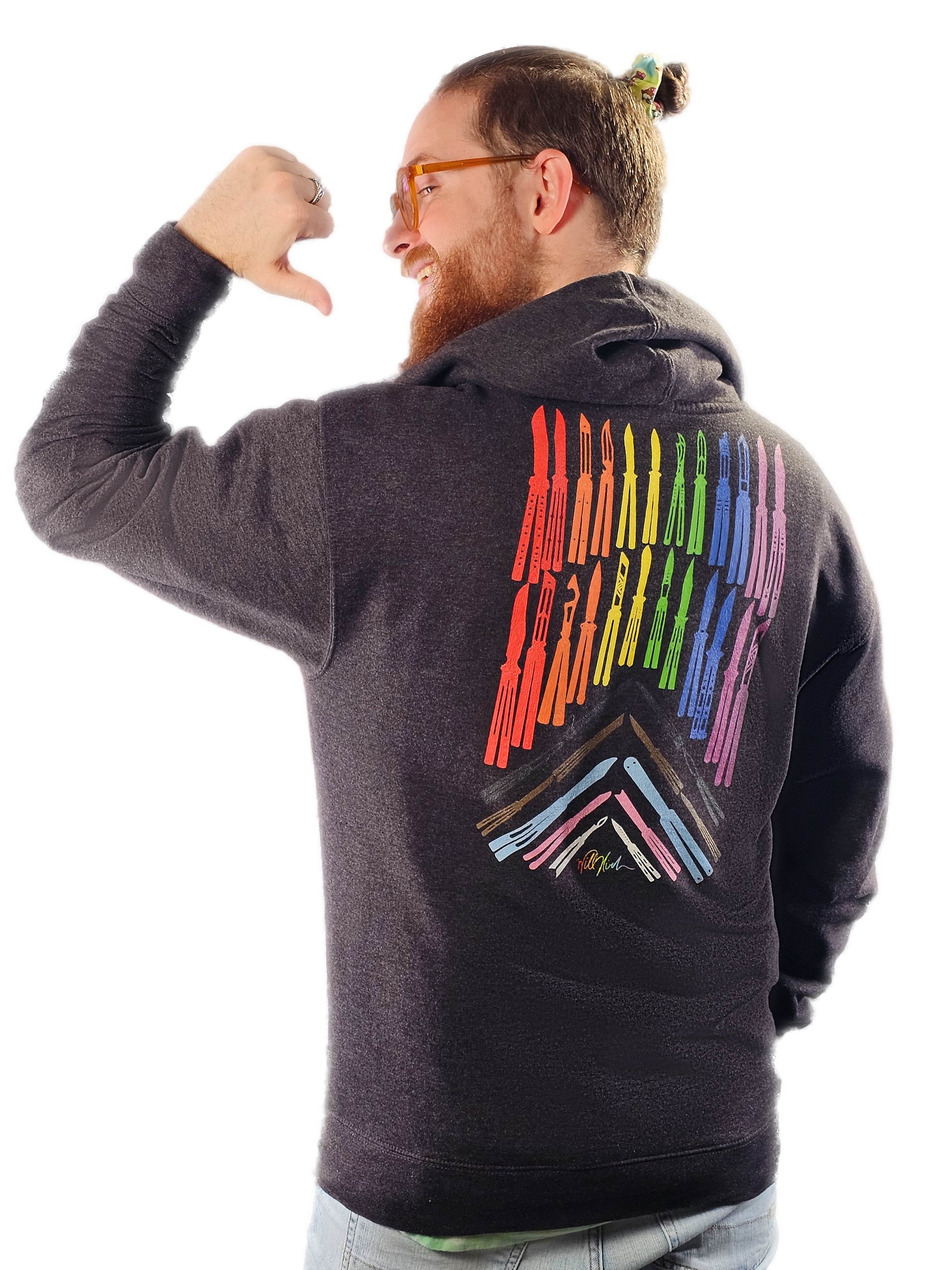 Balisong Pride Zip Hoodie product image (1)