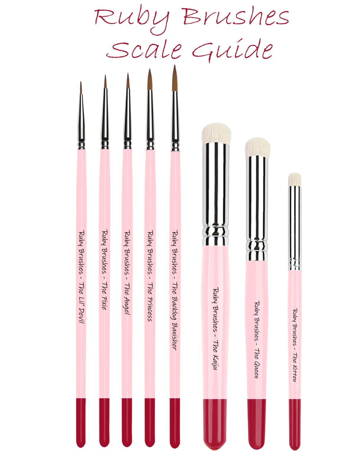 The Princess - Ruby Brushes product image (3)