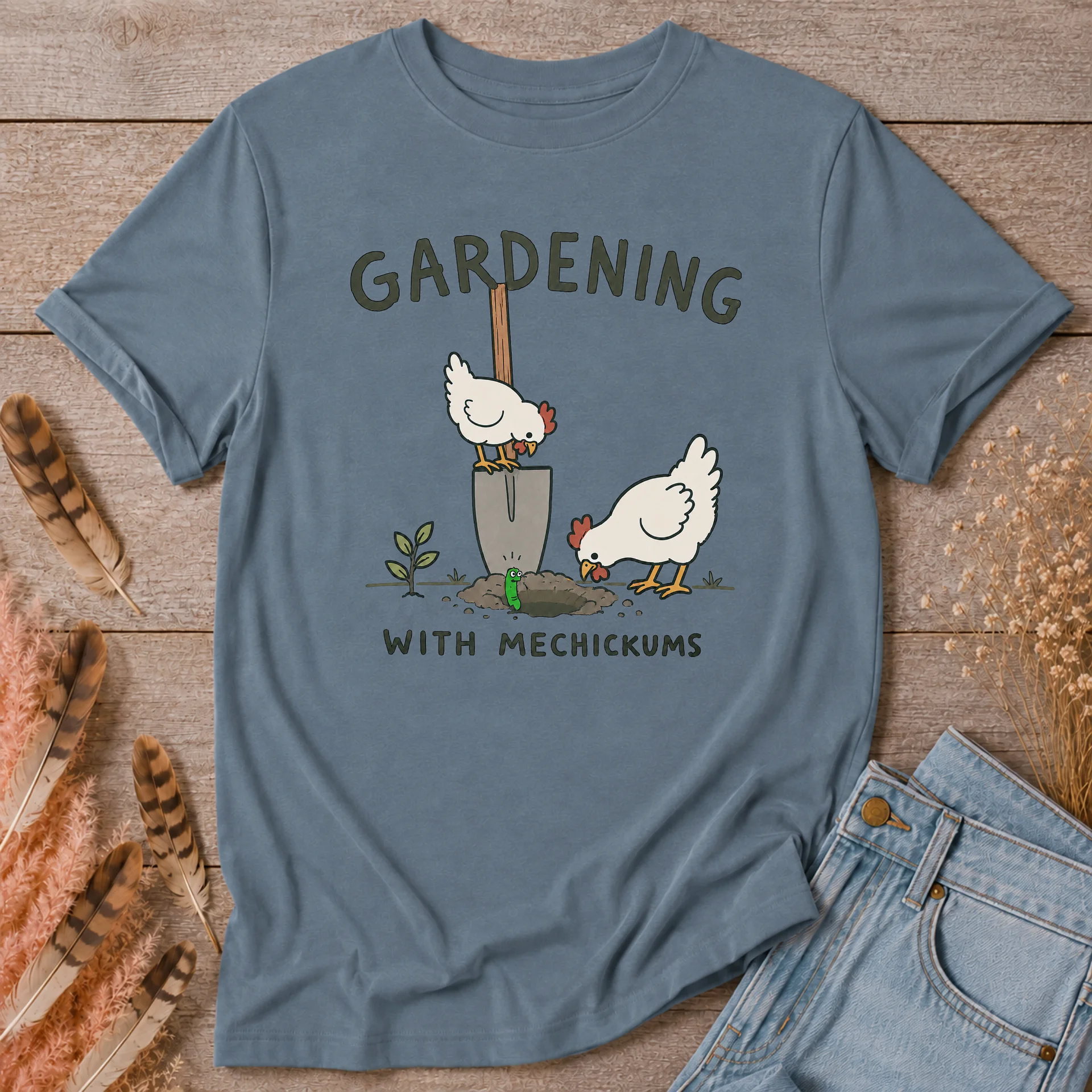 Gardening With Mechickums T-Shirt product image (1)