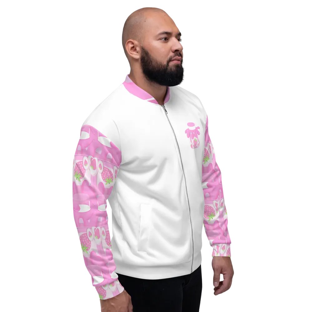 Strawberry Milk Bomber Jacket product image (7)