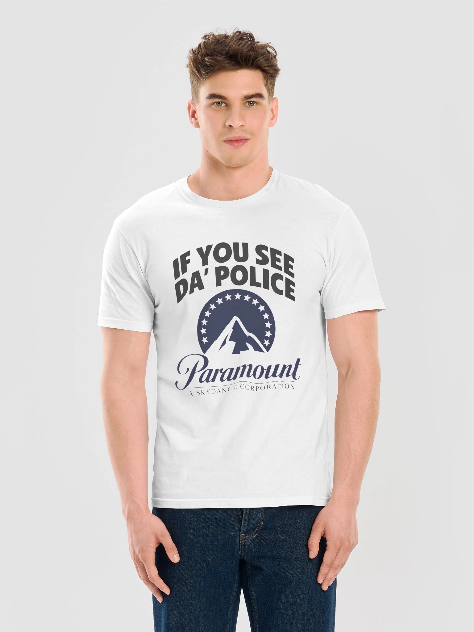 If You See Da Police Paramount A Skydance Corporation Shirt product image (1)