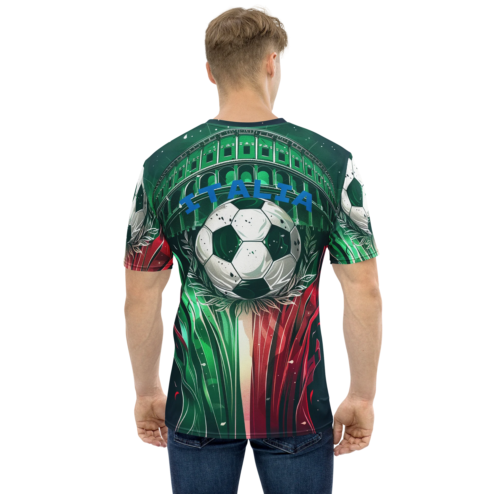 Italy Fantasy Football Mens T Shirt product image (3)