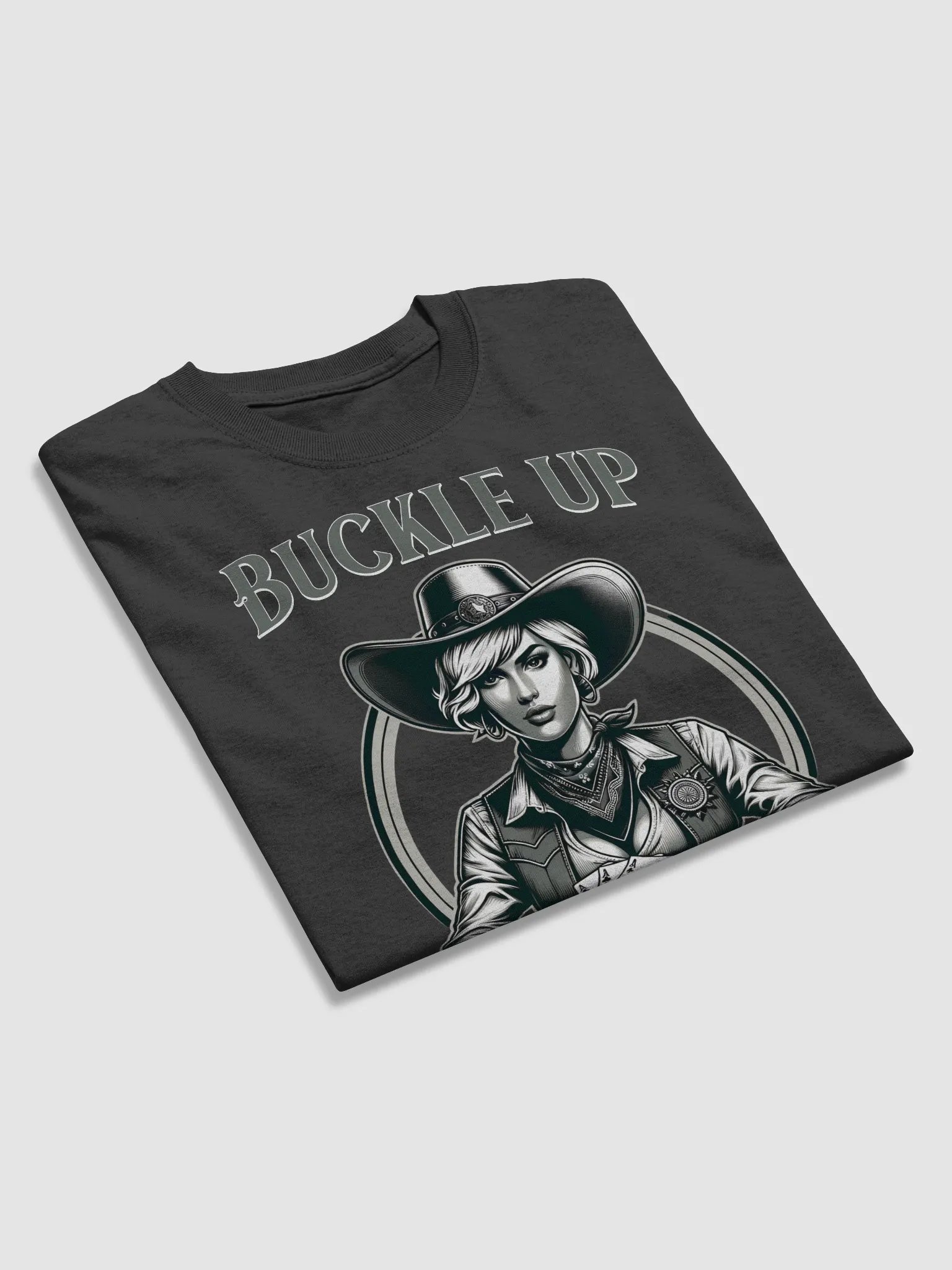 Buckle Up Betsy Wild West Card Shark Tee product image (2)