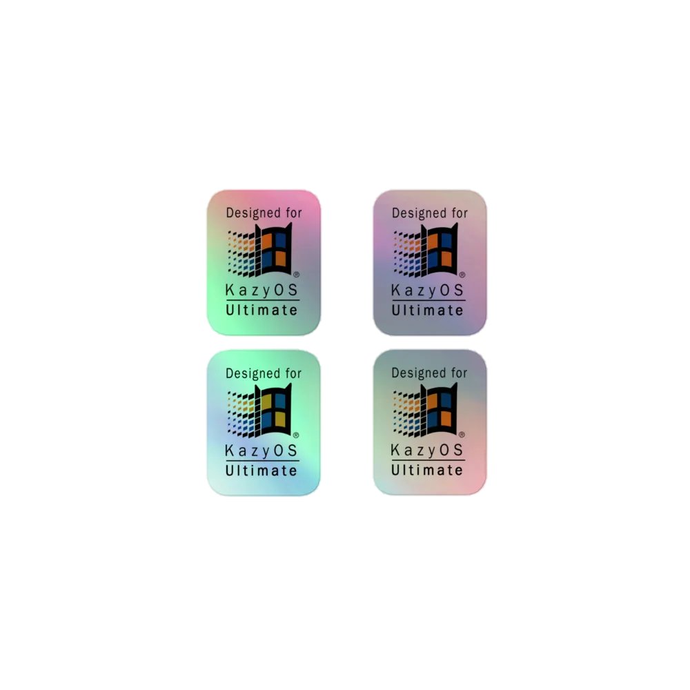KazyOS Stickers product image (1)